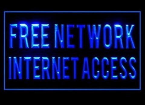 Free Network Internet Access LED Neon Sign